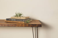 Console Table with Hairpin Legs